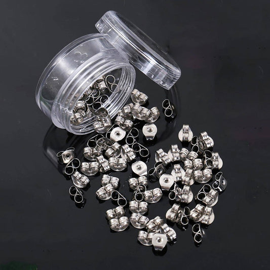 Cute Butterfly-Shaped Stud Earrings Box Set with Non-Slip Buckles