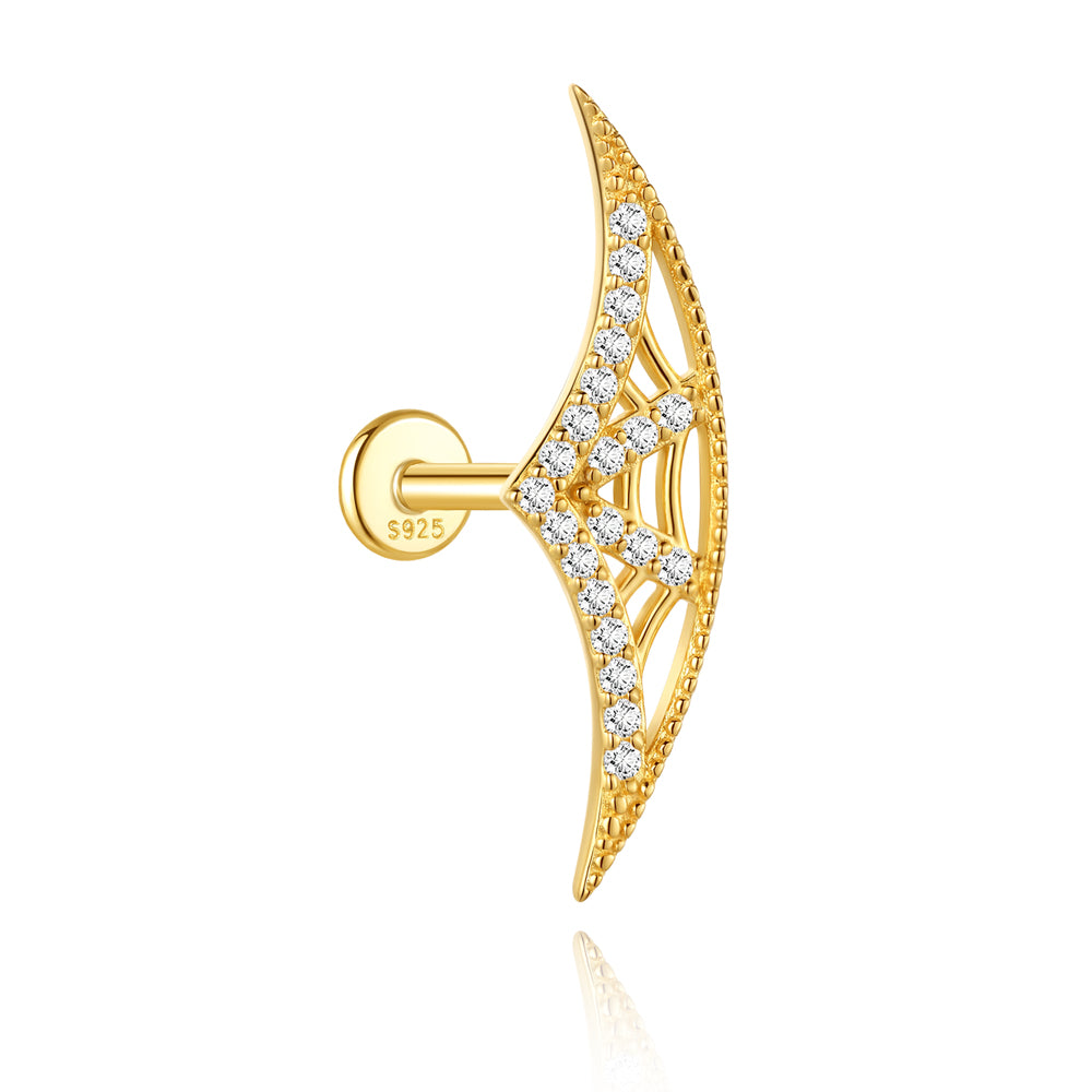 Glamorous CZ Fringe Drop Earrings - 925 Sterling Silver for Women, Hypoallergenic