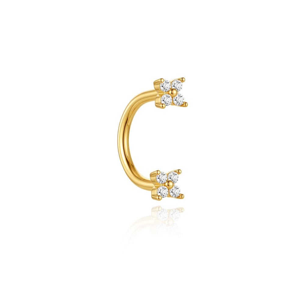 Elegant CZ Round Pendant Drop Earrings - 925 Sterling Silver for Women, Hypoallergenic