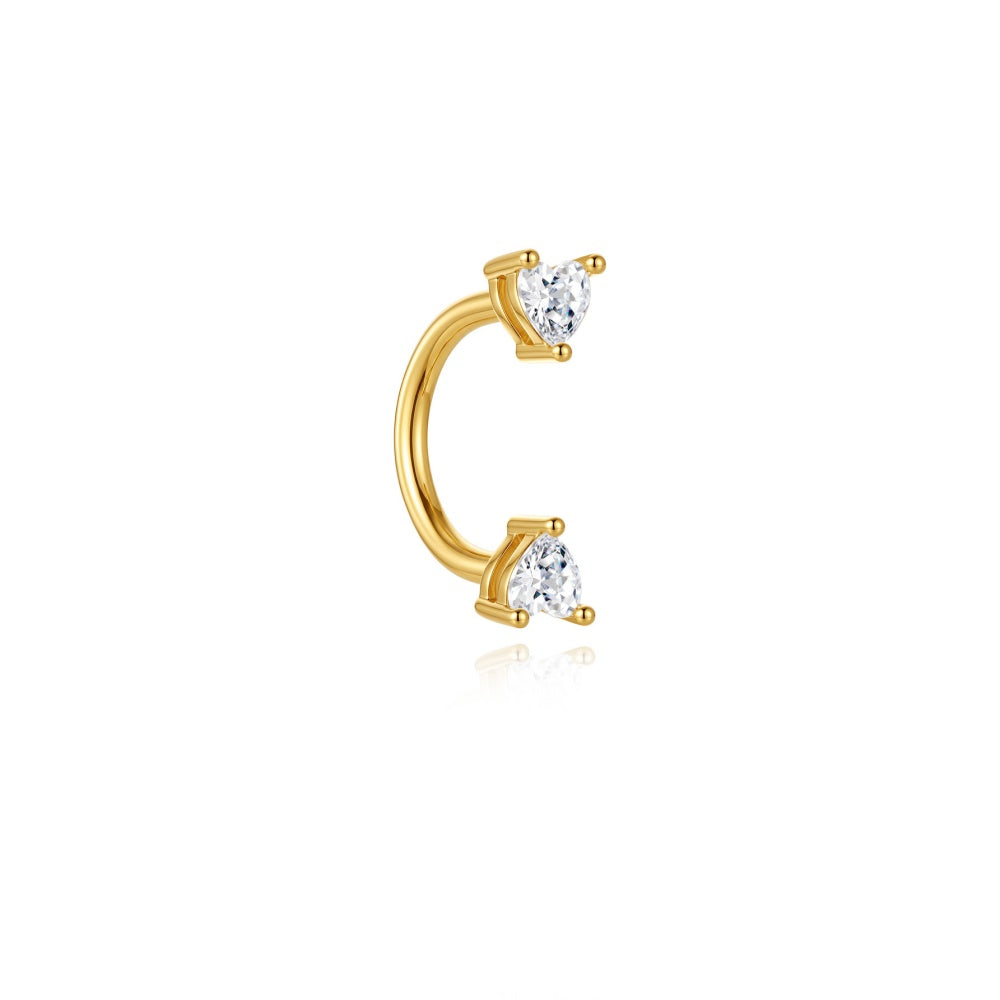 Boho CZ Feather Drop Earrings - 925 Sterling Silver for Women, Hypoallergenic