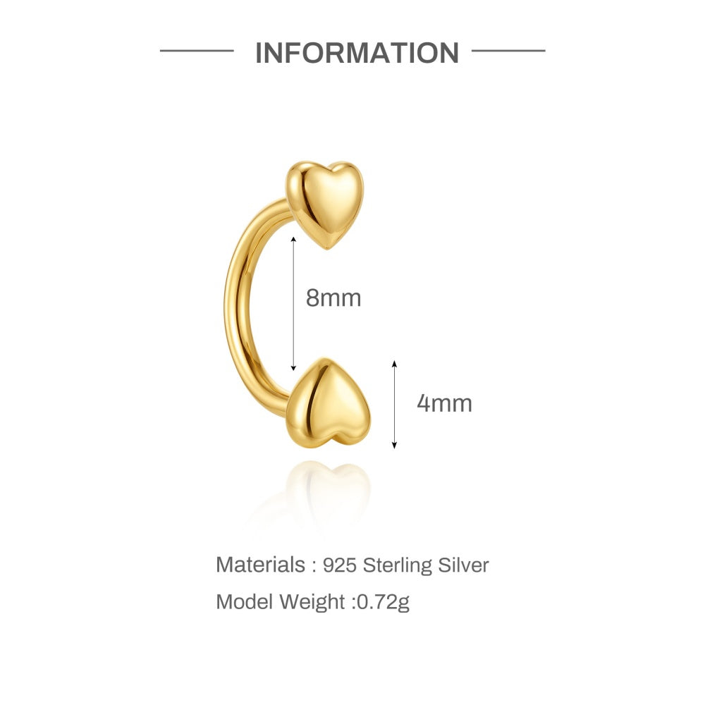 Modern CZ Asymmetrical Drop Earrings - 925 Sterling Silver for Women, Hypoallergenic