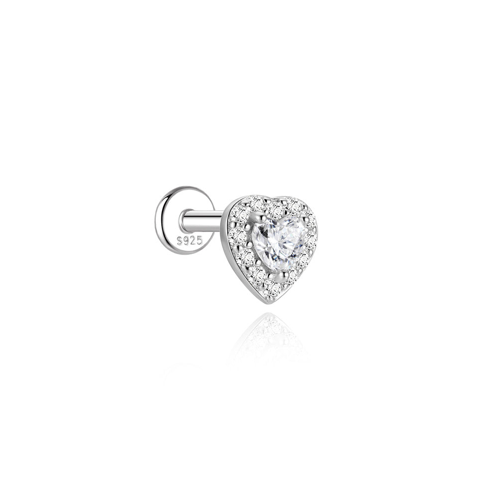 Elegant Moissanite Drop Dangle Earrings - 925 Sterling Silver for Women, Hypoallergenic